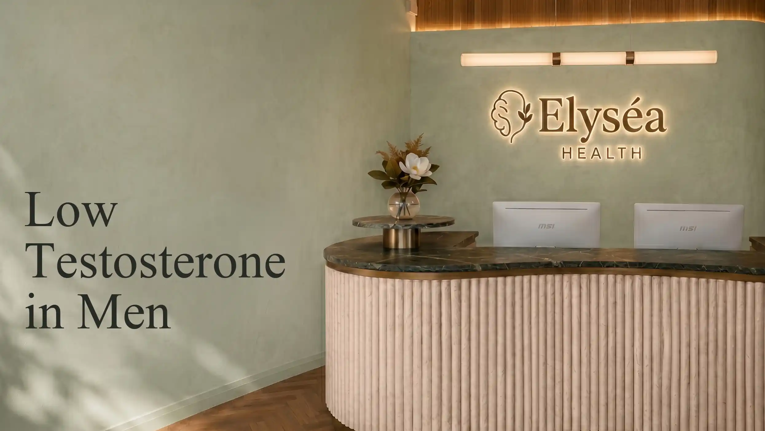Low Testosterone in Men Elysea Health